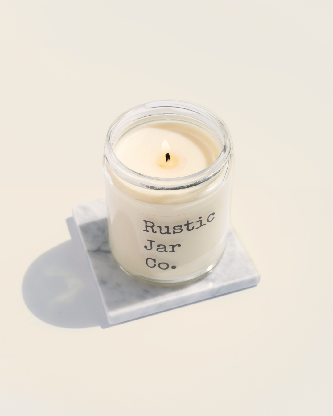 Marble Candle Coaster