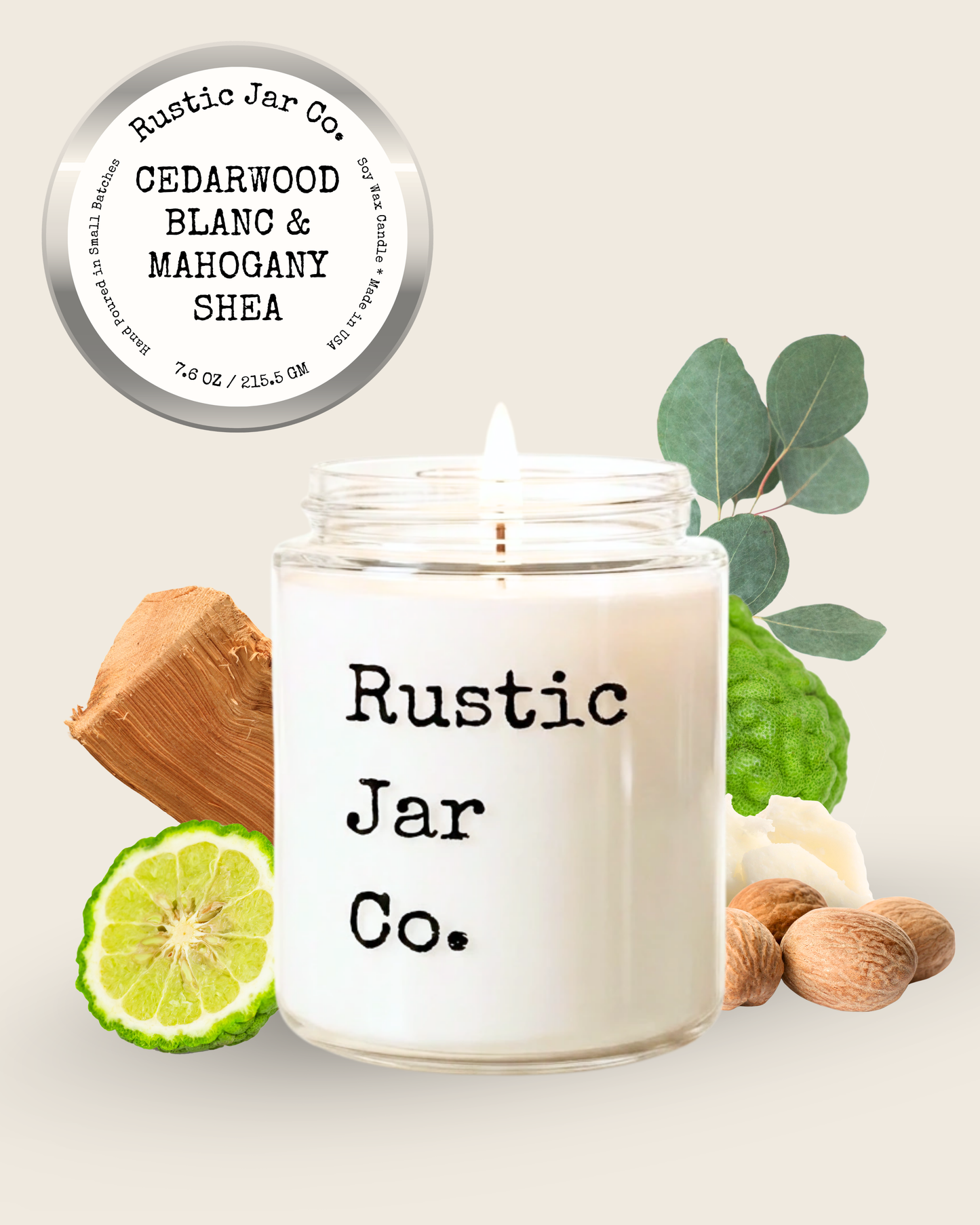 Cedarwood Blanc & Mahogany Shea