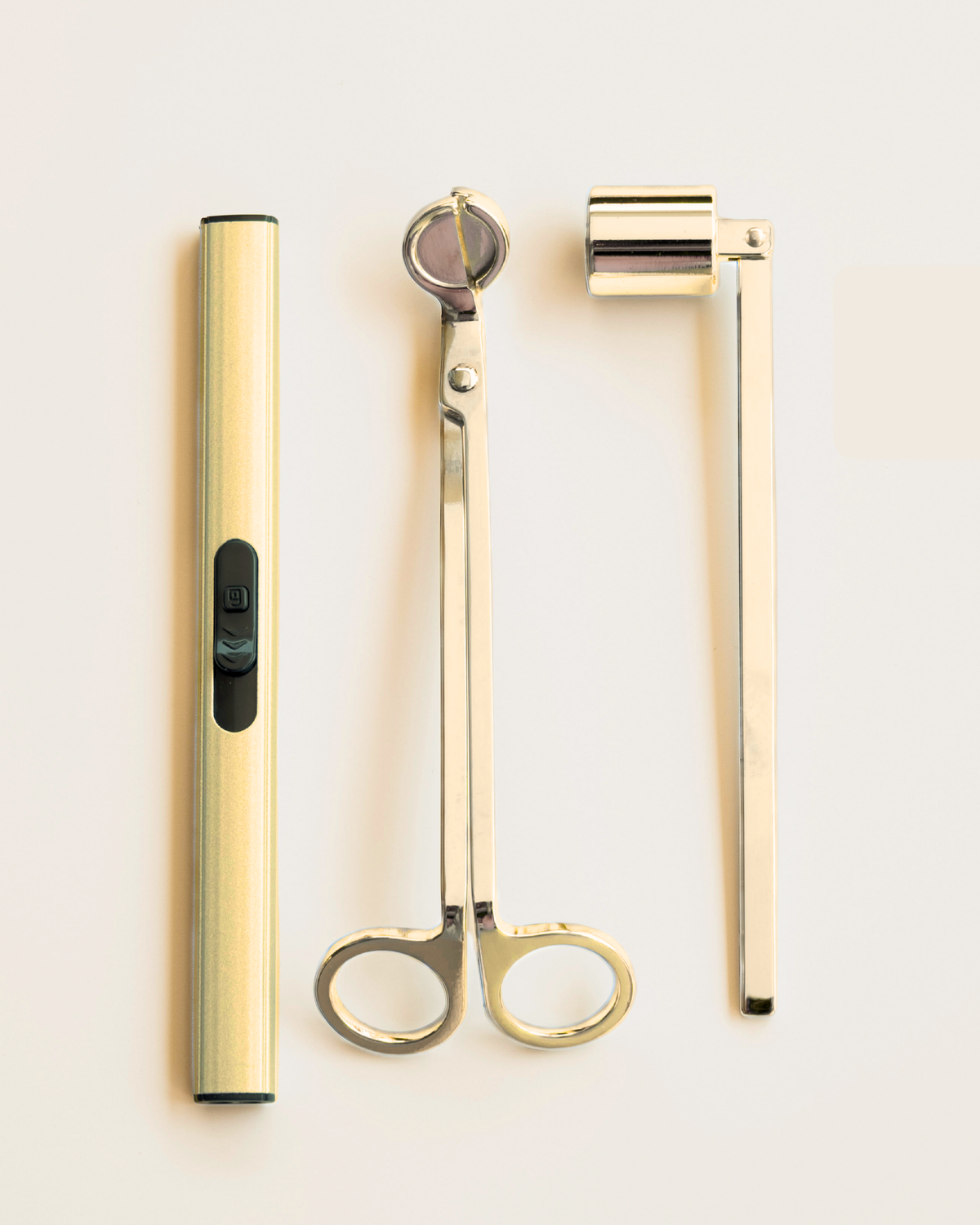 The Candle Care Set - Gold