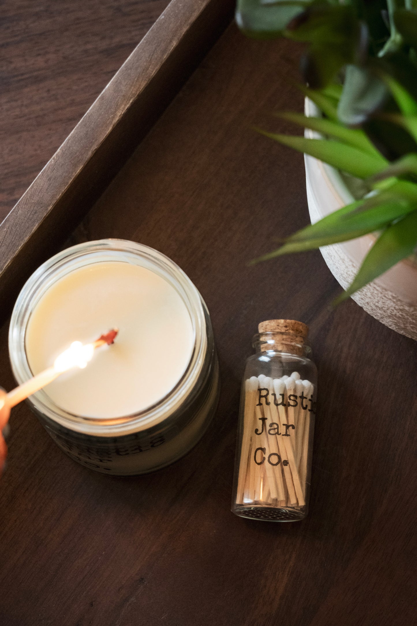 Rustic Jar Co. Match Set