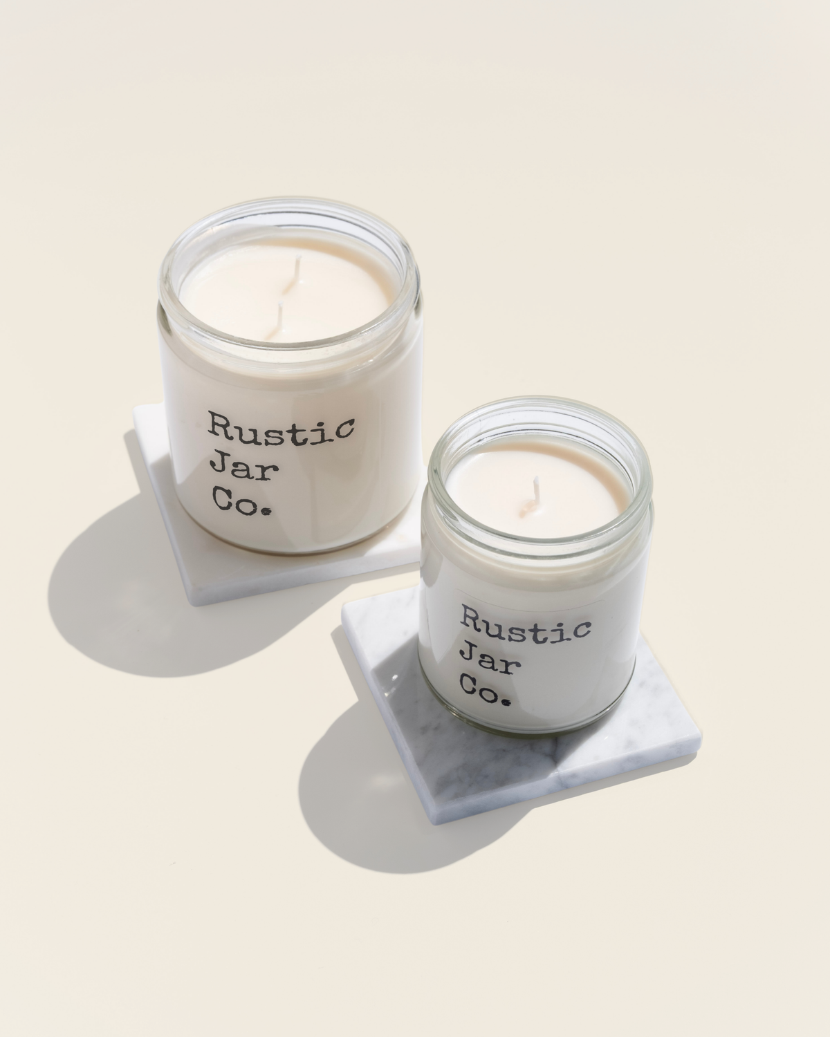 Marble Candle Coaster
