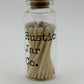 Jar with Matches